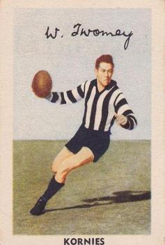 1951 Kornies Footballers in Action #1 Bill Twomey Front